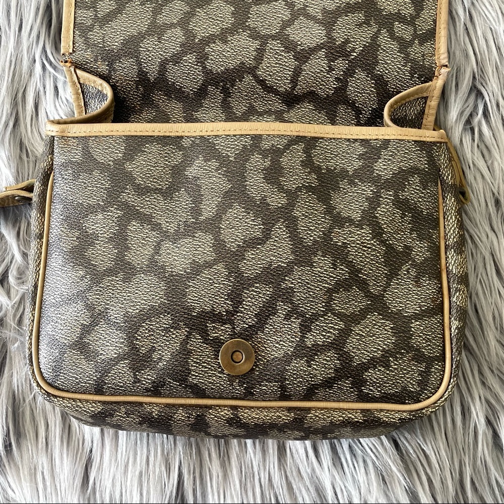 YVES SAINT LAURENT vintage giraffe spotted crossbody bag - Picture 11 of 14